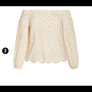 NWT Off the shoulder blouse